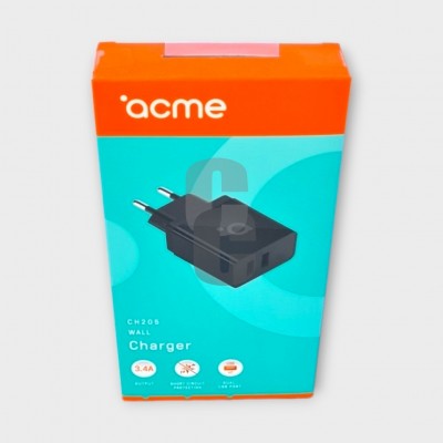 Адаптор заряден с 2бр. USB изхода - ACME